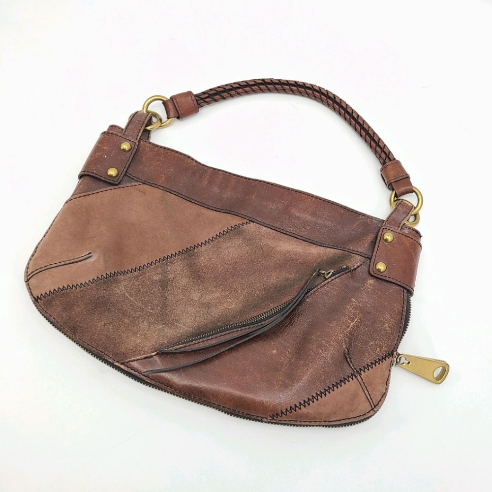 Fossil Fifty Four Whitney Leather Shoulder Bag